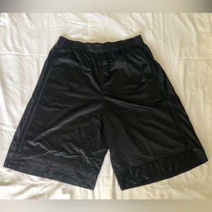 MJC Apparel All Black Basketball Shorts Big and Tall